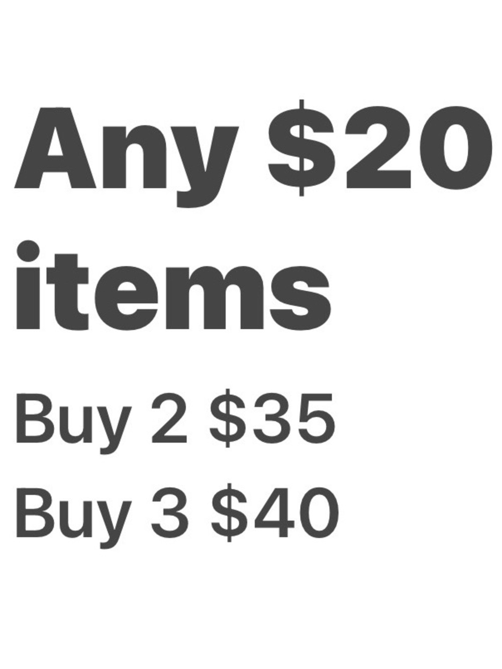 MOVING SALE